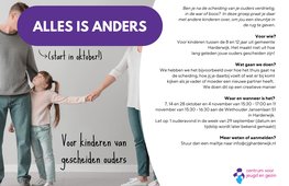 Alles is anders - flyer